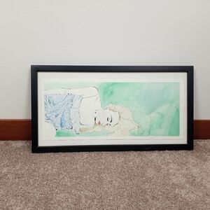 Watercolor & Ink Female Artwork!